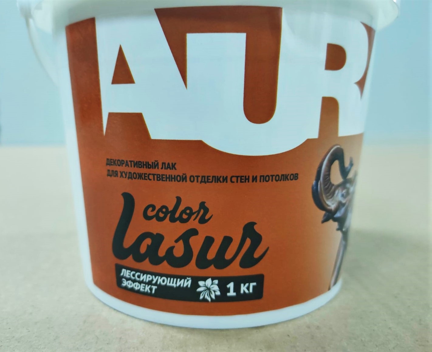 Лак для декоративной отделки AURA Lasur Color 1 кг полуматовый бесцветный —  цена в Стерлитамаке, купить в интернет-магазине, характеристики и отзывы,  фото