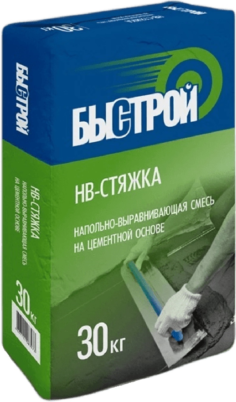Стяжка для пола БЫСТРОЙ НВ 30 кг — цена в Стерлитамаке, купить в  интернет-магазине, характеристики и отзывы, фото
